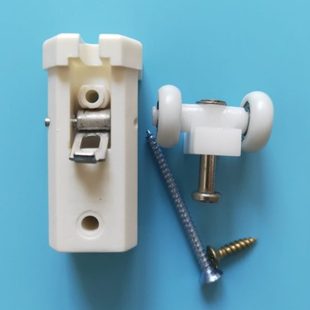 折叠门配件老款推拉门五金配件滑轮吊轮老式玻璃厕所门小折叠门配