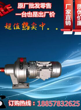 WBE微型摆线双级减速机WBE1065/1285/1510配三相电机380V立式卧式