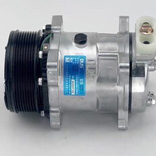 一汽红塔解放公狮空调压缩机空调泵冷气泵制冷泵皮带轮8PK