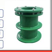 定做柔性防水套管A型B型国标中标人防密闭通风止水环穿墙预埋DN50