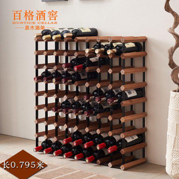轻奢酒架酒柜落地靠墙简约餐厅酒吧葡萄酒收纳架家用红酒瓶展示柜