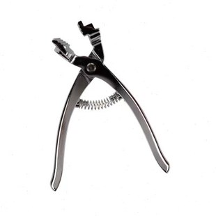 台阶式宽嘴钳油画钳梯级铝合金绷布钳广告画布拉布钳弹簧嘴宽8cm