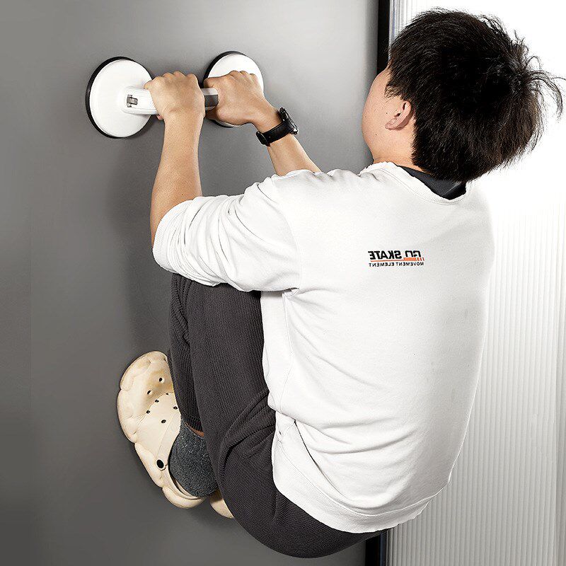 新款强力大吸盘扶手免打孔防滑浴室扶手老人起身把手移门拉手