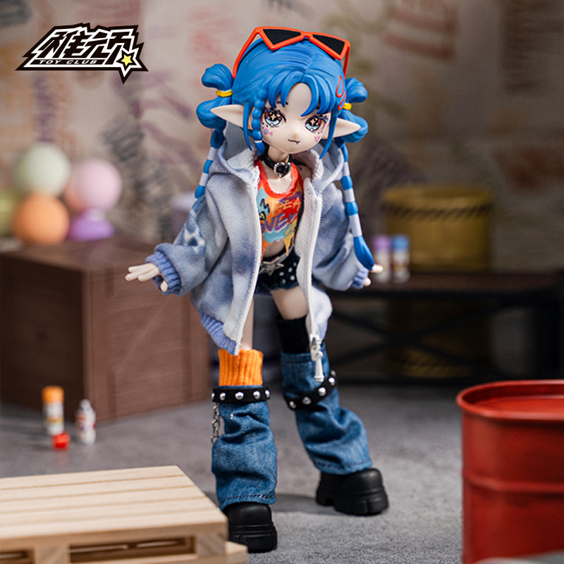 正版8分BJD盲盒可动手办亚亚风