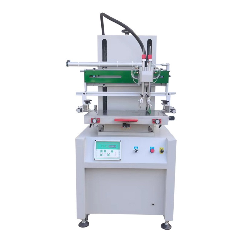 3050-4060立式丝印机小型自动立式吸气丝印机平面台式丝网印刷机