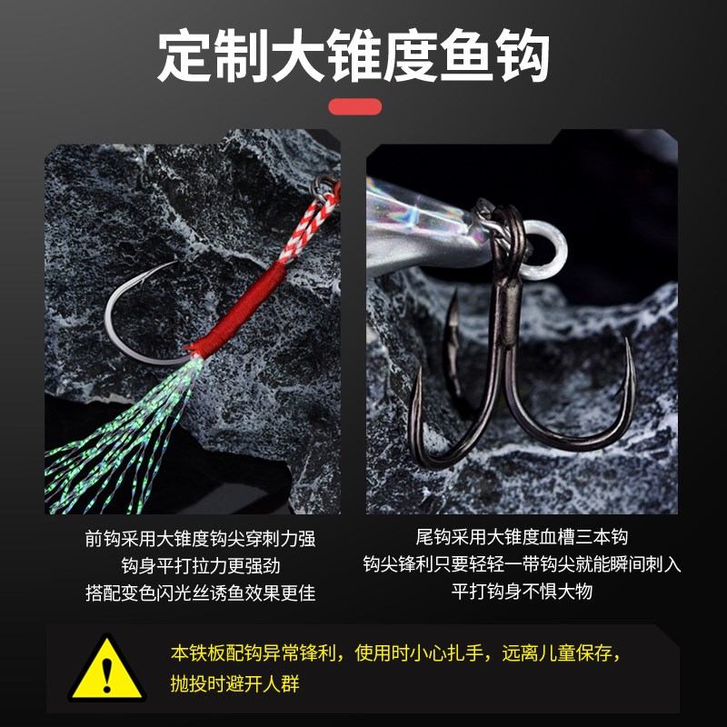 破风远投铁板路亚微物假饵飘落淡水溪流马口青梢鳜鱼鲈鱼拟饵翘嘴