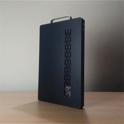 全铝开放式电脑机箱 卧 立式壁挂硬件测试平台机架E ATX MATX ITX