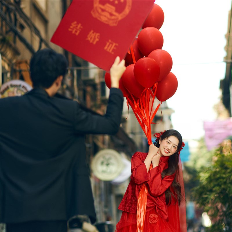 超大结婚证KT板结婚领证拍照道具登记跟拍手持横幅订婚喜庆用品