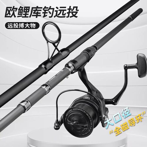 暗锋伸缩欧鲤钓套装海杆库钓岸抛超轻超硬远投竿大导环滑carp大物