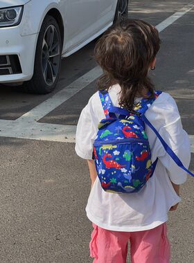 婴幼儿1-3岁小双肩包宝宝迷你轻便F背包卡通可爱防丢失男童小书包