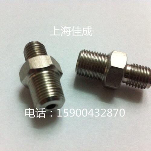 不锈钢304变径外丝直通 压力表接头 外丝变径M10X1转M12X1.25M14