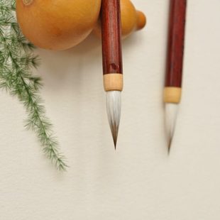 松雪-小沈湖笔写经抄经小楷兔毛笔钟繇文征明文征明黄道周傅山