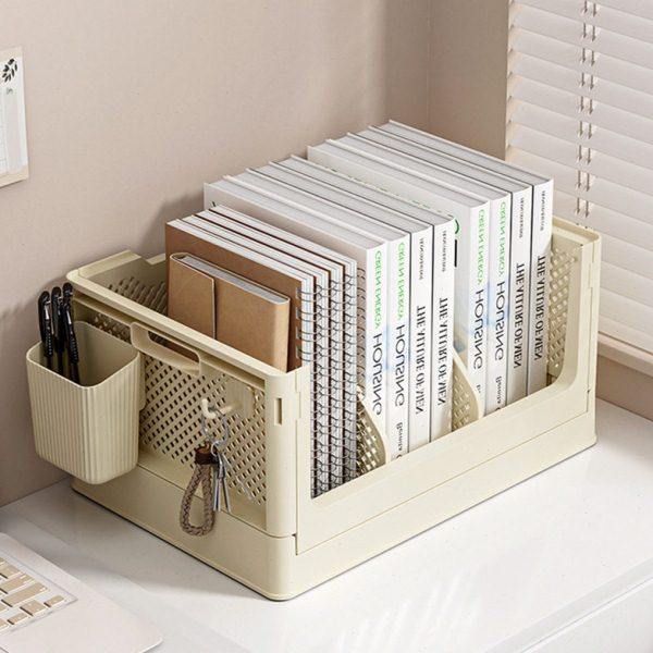学生桌面书本收纳置物架书立架分隔板书箱教室用可折叠储物收纳箱,收纳整理,书桌收纳置物架,淘宝优惠券,粉丝福利购,淘宝优惠卷
