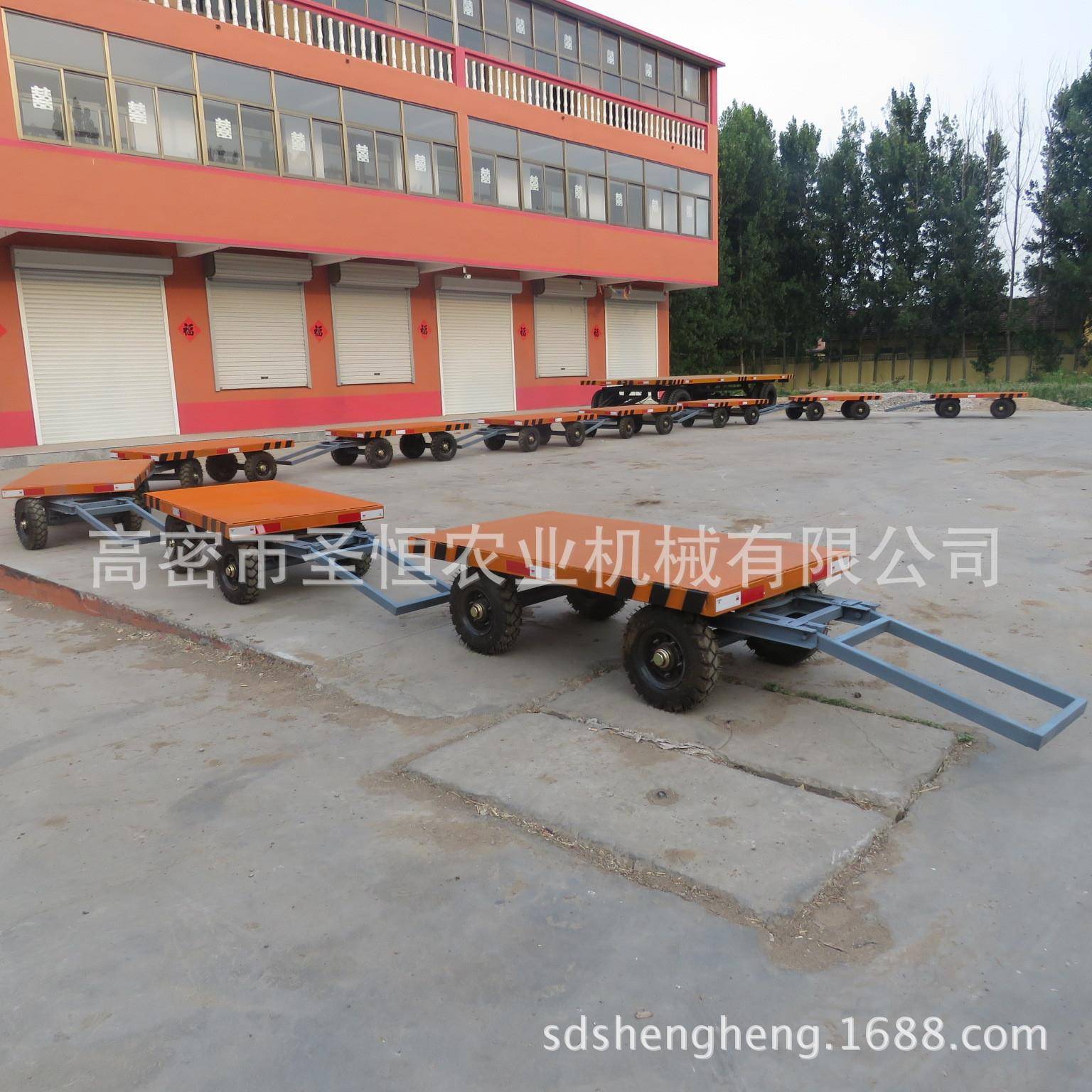 专业制造农用挂车20吨农用平板拖车搬家码头拉货工具车