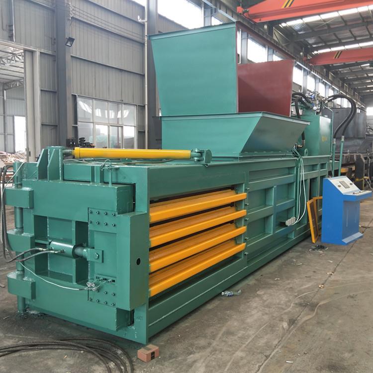 大型液压废纸打包机180型卧式废纸箱打包机全自动编织袋打包机