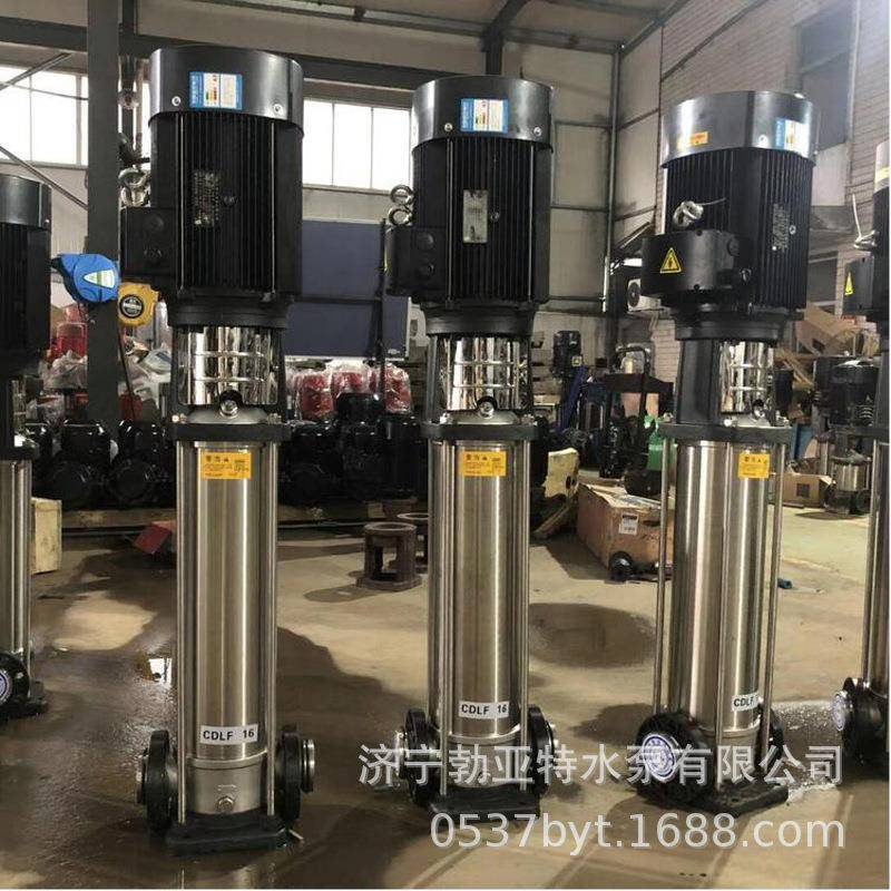 源头工厂立式不锈钢离心泵QDL65自来水管网供水增压CDL多级泵