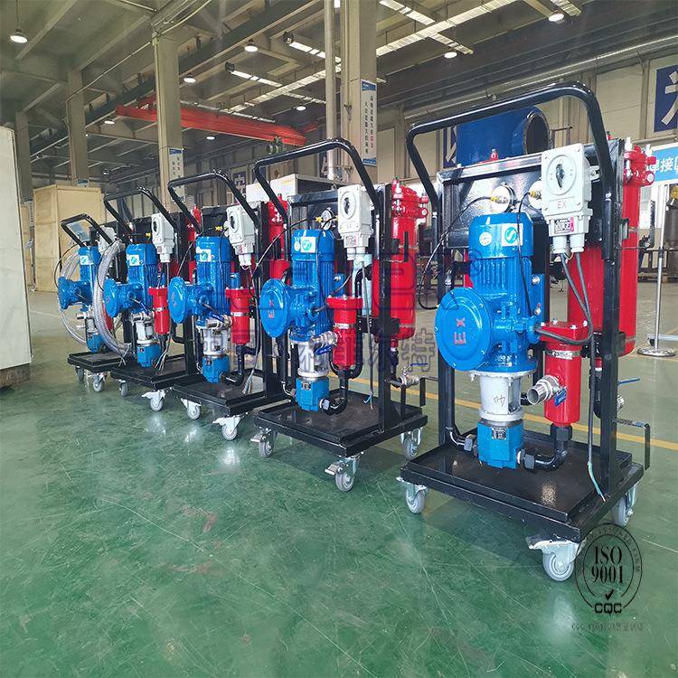 LYC-32B移动式滤油机液压润滑系统加油小车新油过滤高精度滤油车