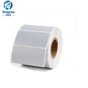 津同友标签纸亚银标签防撕防油50mm*100mm/150张/卷 按卷销售