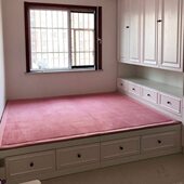 定制榻榻米地垫床垫加厚防滑宝宝床边防摔垫爬行垫炕垫儿童房地毯