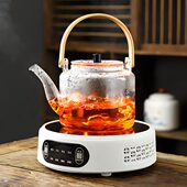 2024新款 电陶炉煮茶家用煮茶器煮茶炉小型泡茶电磁炉烧水壶电热炉