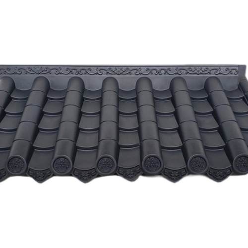 雨棚屋檐彷古一体瓦塑料瓦门头室内装饰瓦树脂瓦围墙瓦建筑屋脊