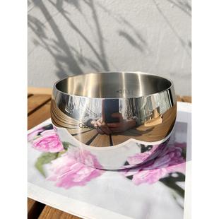 不锈钢大碗法国海碗钢碗烹饪面方便面碗汤碗烹饪碗冷面碗可明火加