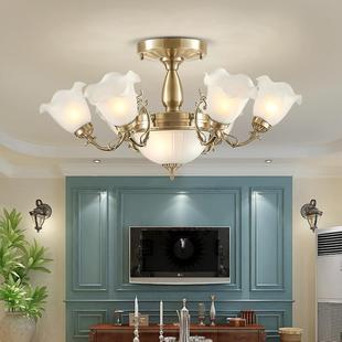 5075式 灯客厅灯led创意吸顶灯现代简约大气家厅用餐卧灯室简美欧