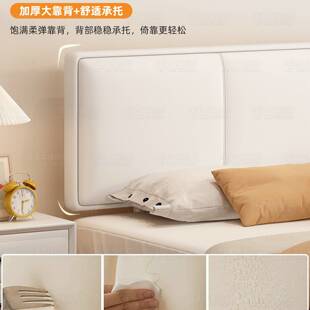 铁艺悬浮床家用碳素钢床儿童单人床加粗加厚铁架床1米5悬空双人r&