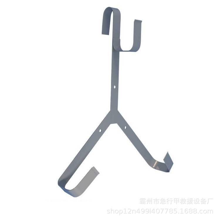 专业船用不锈钢救生圈支架铁质救生圈挂架挂钩配套三角架子存放架