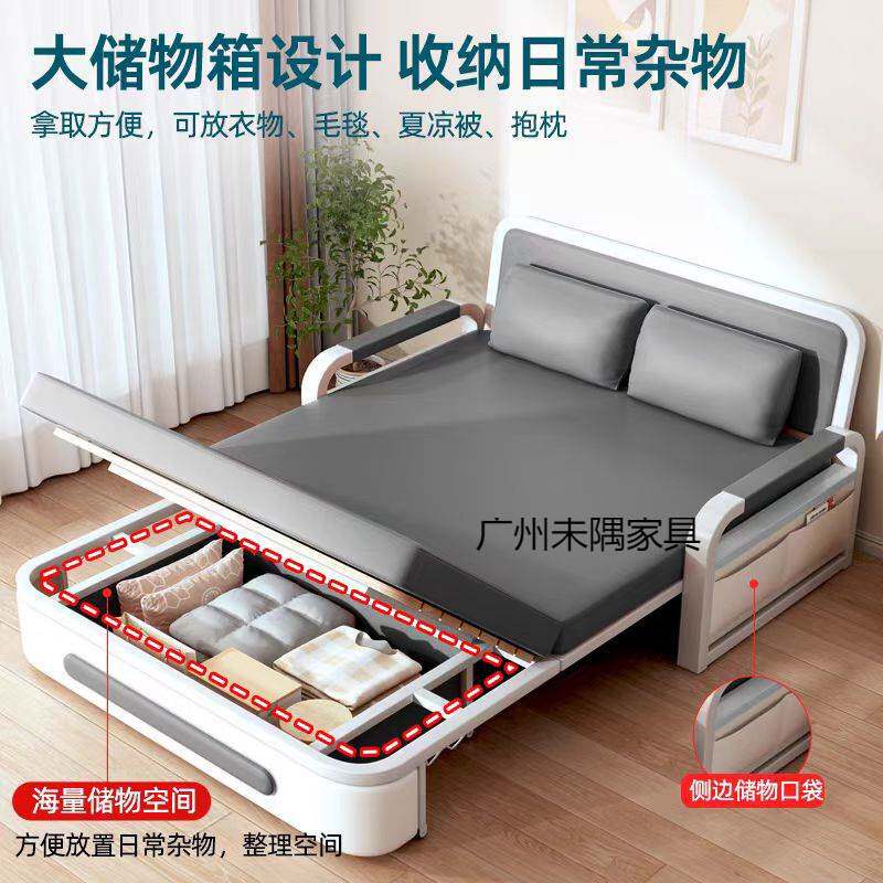 折叠沙发床一体两用小户型客厅沙发家用阳台懒人椅多功能单双人床