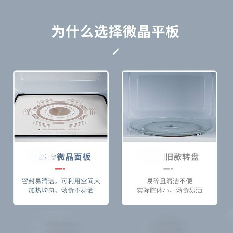 大容量P70F23P-G5(S0)家用23升微波炉大容量平板加热专用2024新款