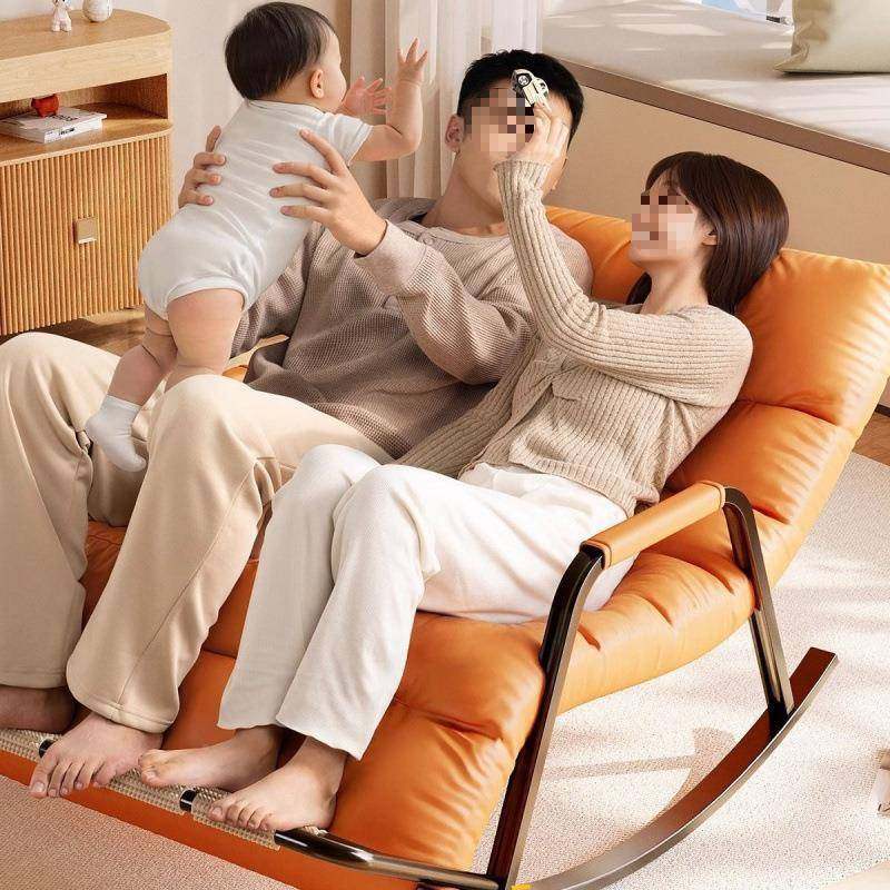 摇摇椅椅成人FNK双人人沙发卧躺室家用阳懒台厅大人单人客休闲椅