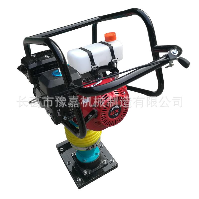 汽冲击夯柴油击夯出口型动电夯打夯机地基回土352电冲夯实油夯土