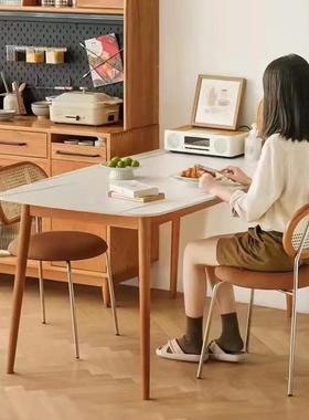 网VPE红中古藤编椅子实木椅卧室书房餐台靠背椅子民化宿妆阳凳子