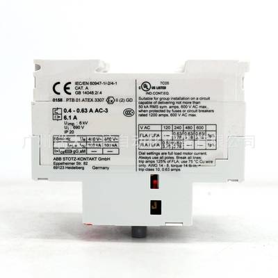 保A6318BBMS325系列电动机用断路护器MS25-25;832300903