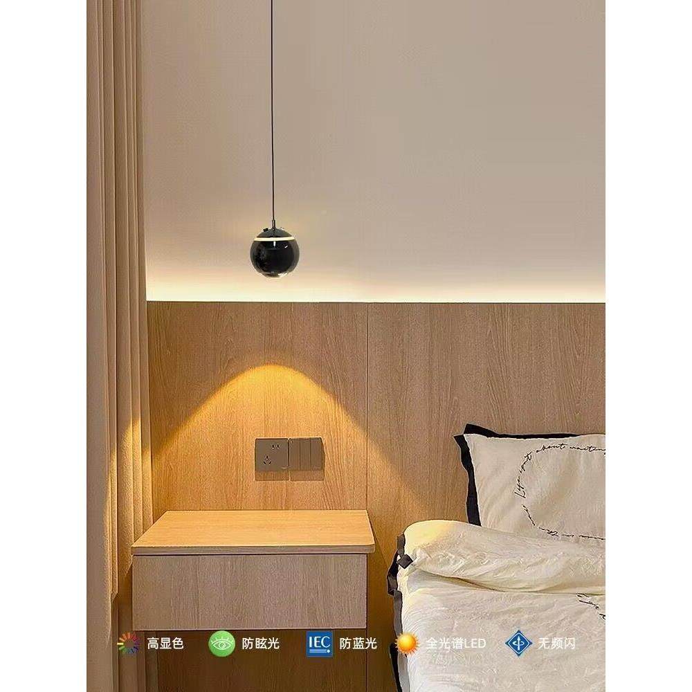 免接线免布线充电式可摸升降室床吊灯简约现头代触116卧小吊灯氛,家装灯饰光源,智能吊灯,淘宝优惠券,粉丝福利购,淘宝优惠卷