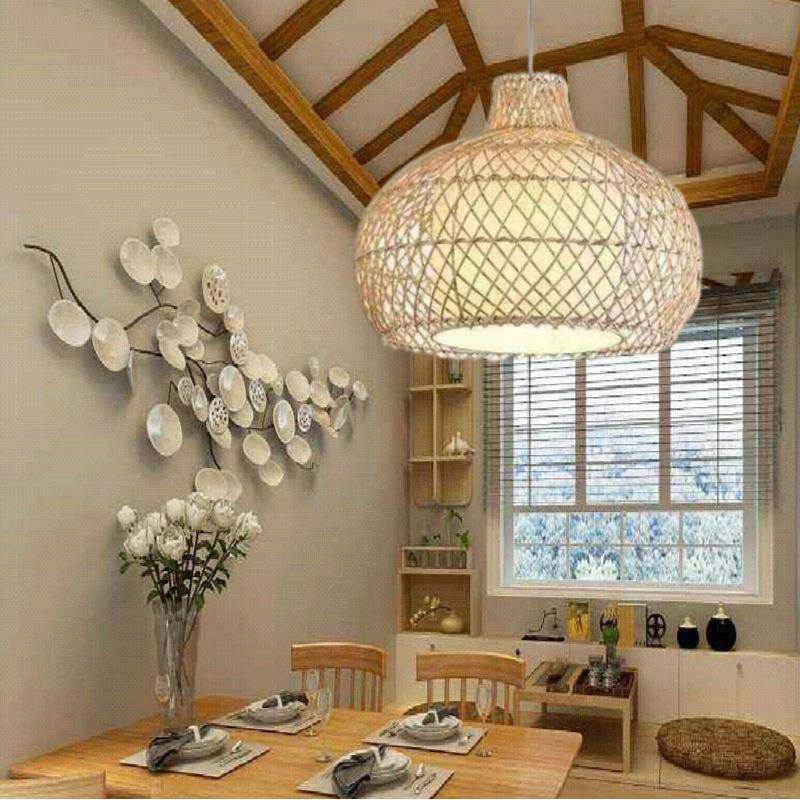 东南藤编日式田园书房客厅茶177楼餐宿厅民藤艺吊灯亚工厂直销,家装灯饰光源,智能吊灯,淘宝优惠券,粉丝福利购,淘宝优惠卷