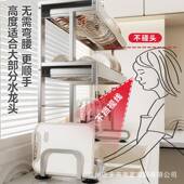 厨房水槽置物架30家4不碗锈钢碟架台面用多水功能收纳MC 63架