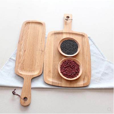 木盘子长方形披萨木托盘日式餐具木质托盘家创意包木盘用面ZDR板