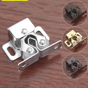 柜门扣磁吸扣柜门碰珠卡扣门吸磁碰弹簧反弹器橱门磁吸磁铁锁扣