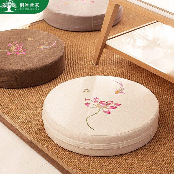 可拆洗圆垫子坐垫蒲团榻榻米蒲垫家用地坐客厅地板打坐禅修拜佛垫,居家布艺,蒲团,淘宝优惠券,粉丝福利购,淘宝优惠卷