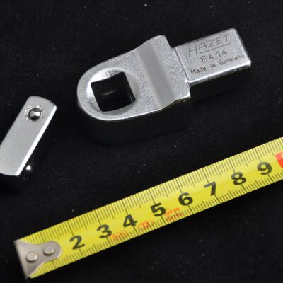 德国HAZET 哈蔡特插入式四方传动6414  传动座6414-1 扭矩扳手用