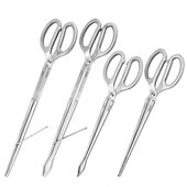 全304不锈钢黄鳝夹子防侧滑黄鳝钳泥鳅夹螃蟹夹钳垃圾夹赶海工具