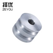 铝制10XL同步带轮 电机同步轮涨紧套 非标销售同步带轮