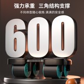 健腹轮新款 卷腹肌健身器材家用腹肌轮 自动回弹智能四轮六肘撑男士