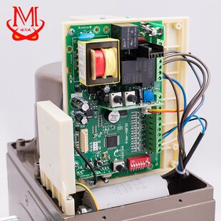 阿尔卡诺平移门机铁艺平移门电机 遥控左右推拉门华庭龙鼎遥控机