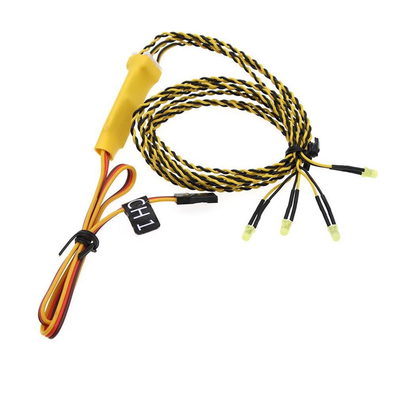 模型车联b动车灯 转向4灯 转向F3灯珠攀爬车平跑漂移车转向灯RC