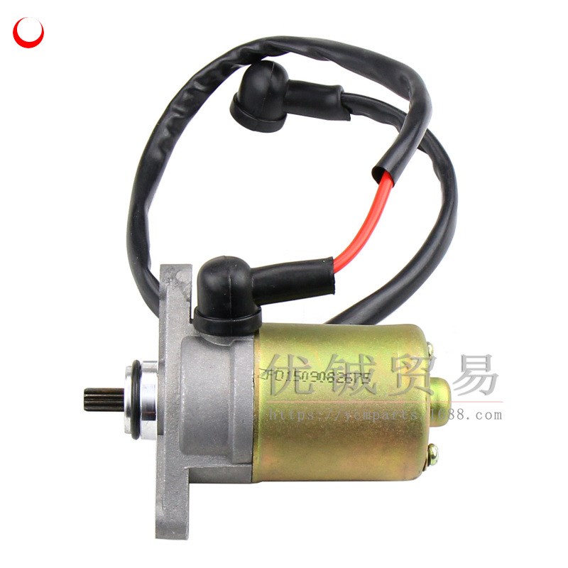 GY6 50马达 80cc马达 电启动马达 摩托车启动电机 踏板车马达全铜