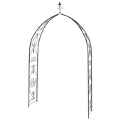 欧式 铁艺藤月玫瑰拱门花架可做凉亭尖顶铁艺爬藤花架铁线莲支亚辉