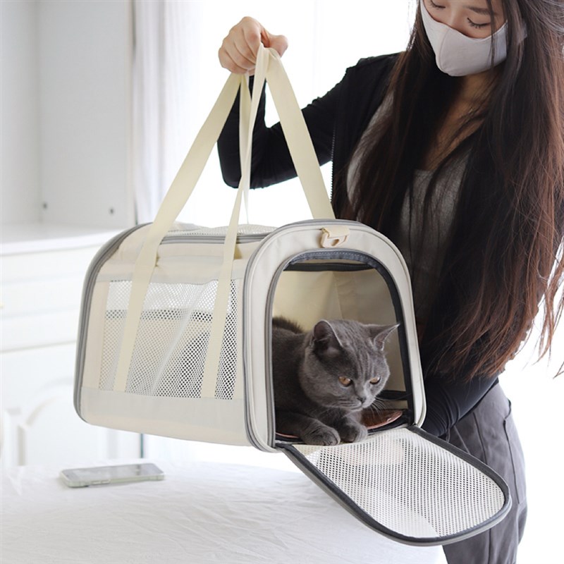 猫包外出便携宠物外出包狗狗背包携带折叠透气手提书包猫咪包单肩